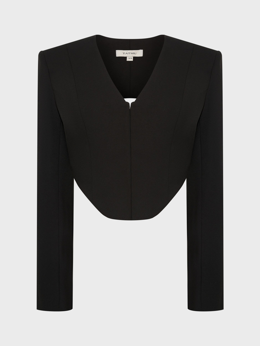 Жакет с открытой спиной