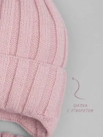 Шапка для девочки осенняя и снуд вязаный