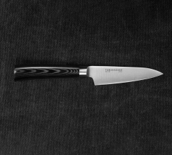Tamahagane Нож для очистки кожицы SAN Black 9 см.