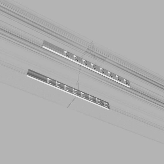 Планка соединительная для шинопровода Elektrostandard Slim Magnetic 85100/00 4690389179044