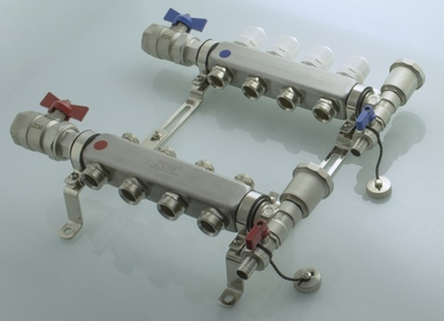 КОЛЛ. группа  ЗОЛЛ  БЕЗ расход. с кр. (НЕРЖ)  1" х 4 ход (5/1шт)