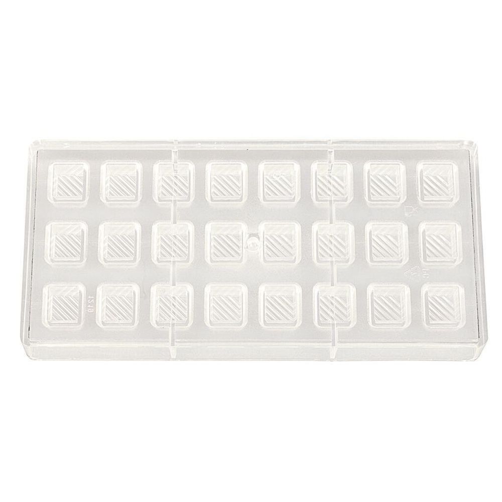 Форма для шоколада "Квадрат" 24 ячейки 21*18*13 мм, поликарбонат, P.L. Proff Cuisine