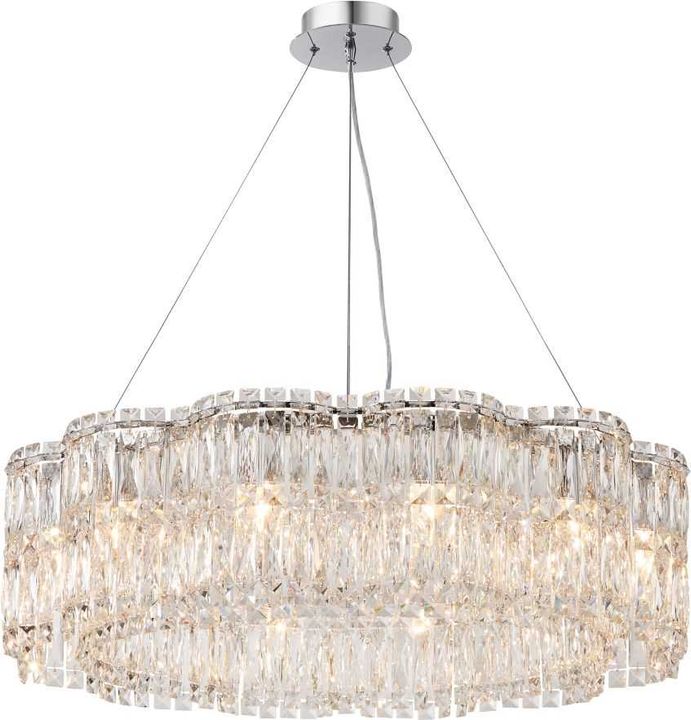 Люстра подвесная хрустальная 2174/09/12P Stilfort, серия Admire