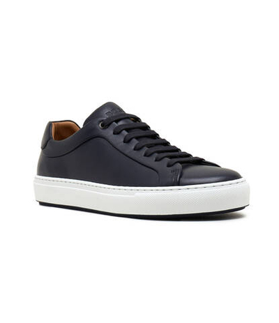 Кожаные кроссовки mirage BOSS BLACK - темно-синий(50499798)