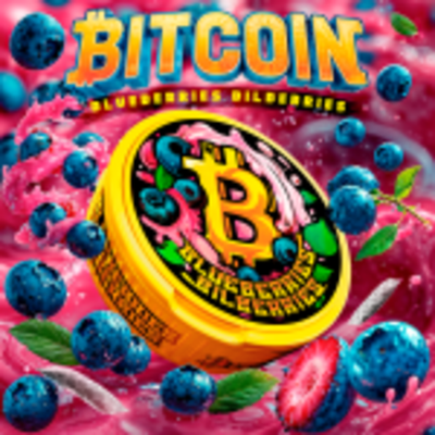 BITCOIN 200 MG Blueberry Bilberries/Черника голубика