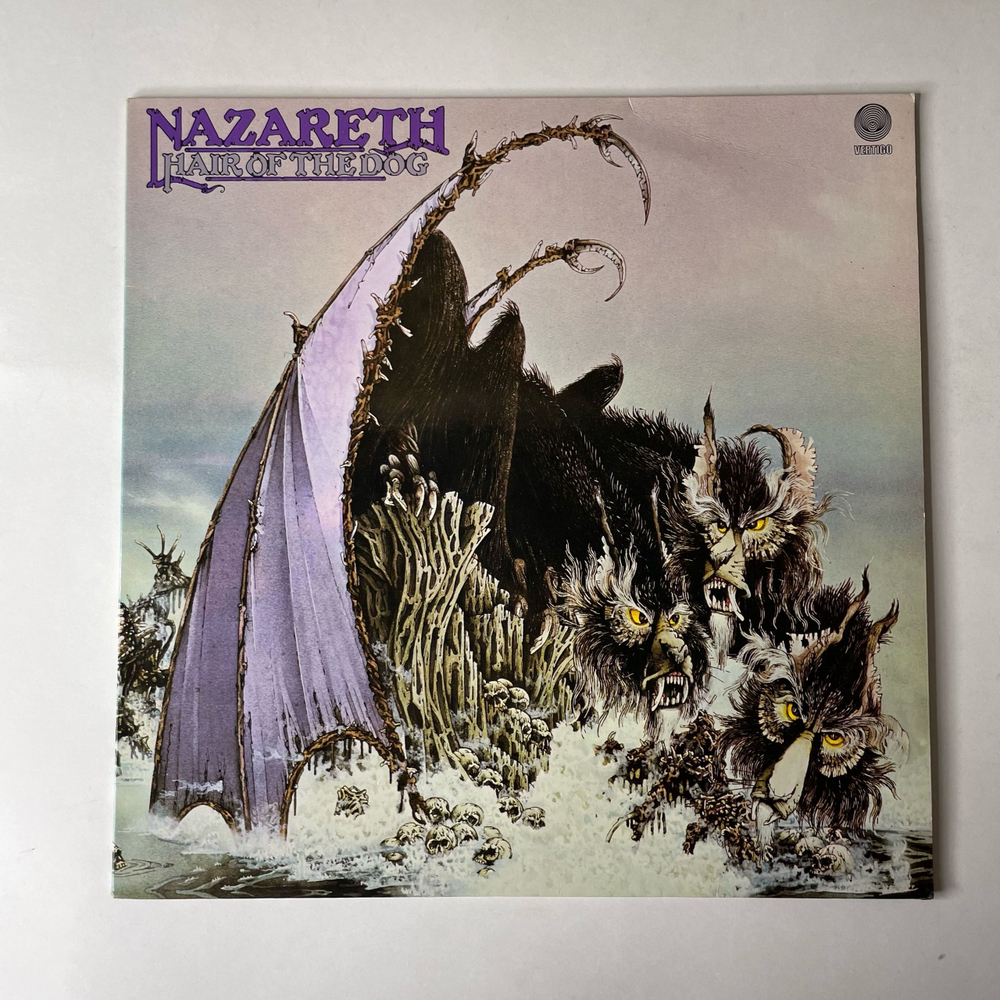 Винтажная виниловая пластинка LP Nazareth Hair Of The Dog (Нидерланды 1975)