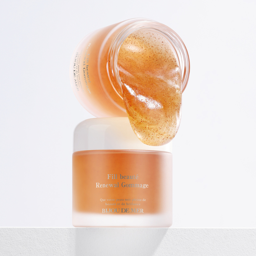 Отшелушивающий гель-пилинг для лица BIJOU DE MER Fill Beaute Renewal Gommage