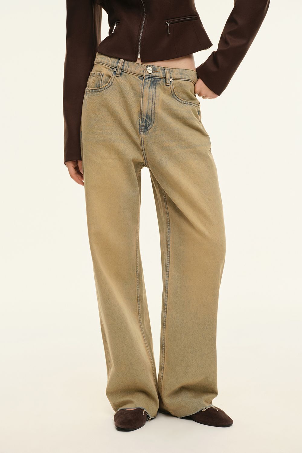 Широкие джинсы (Утро после свиданки), винтажные