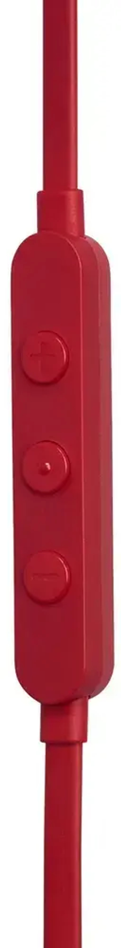Наушники JBL Tune 310C USB-C Red, внутриканальные