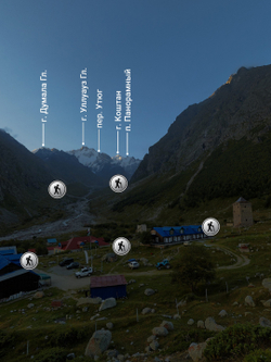 Путеводитель "Семейный трекинг в БЕЗЕНГИ"