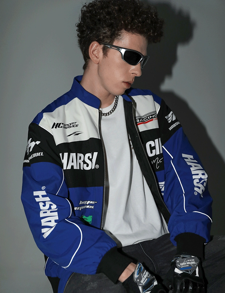 Куртка HARSHandCRUEL "Racing" Nylon Jacket