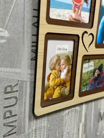 Фоторамка "LOVE" на 6 фото 10х15см