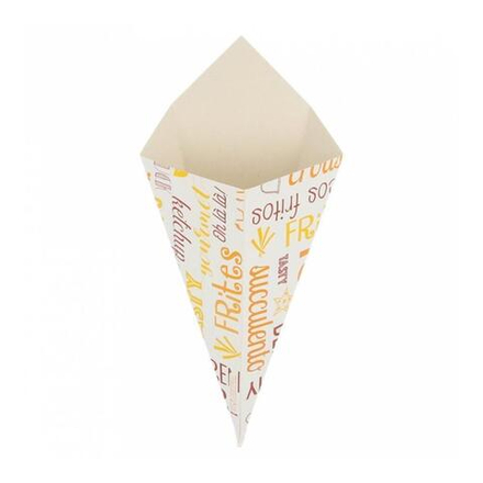 Кулек для фри/снеков   100 г, 22*12,5 см, 200 шт/уп, картон, Garcia de PouИспания