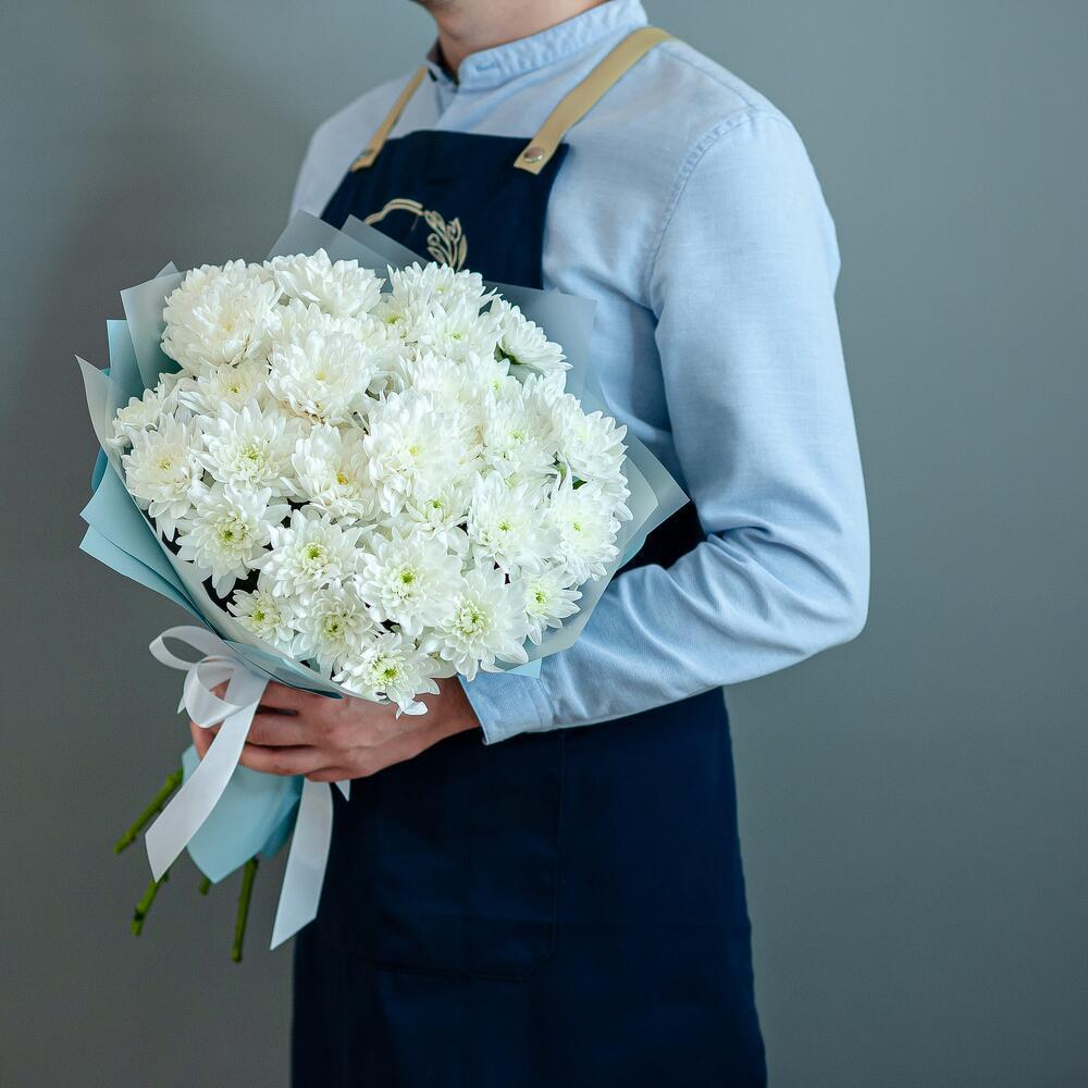 Монобукет из хризантем Baltica размер S