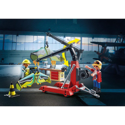 Playmobil - Воздушное каскадерское шоу: станция техобслуживания 70834X
