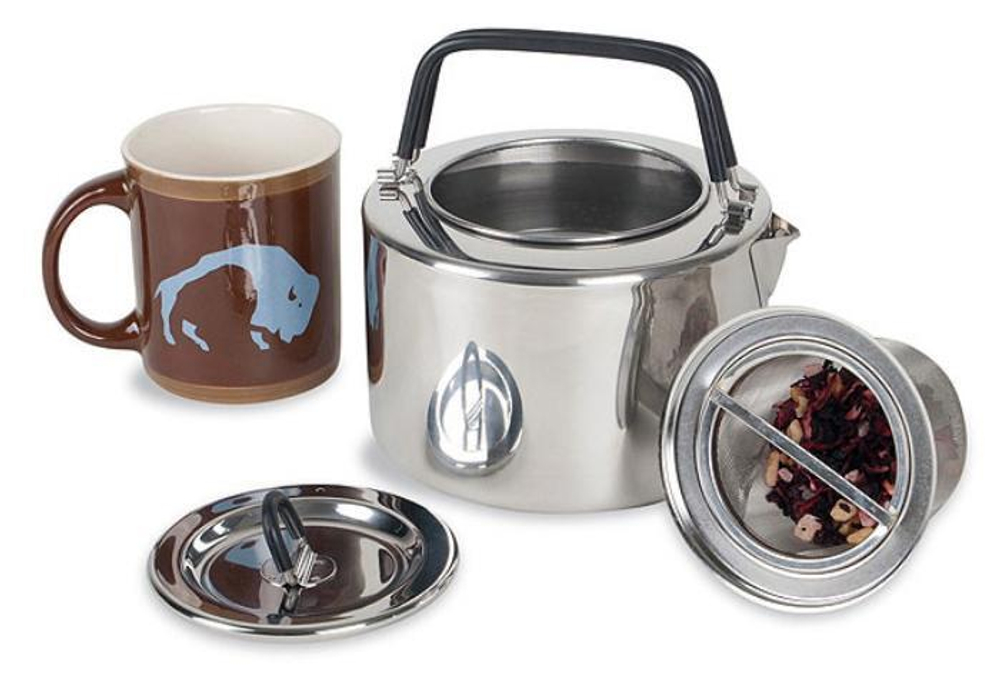 Туристический чайник из нержавеющей стали Tatonka «Tea Pot 1.0 л»