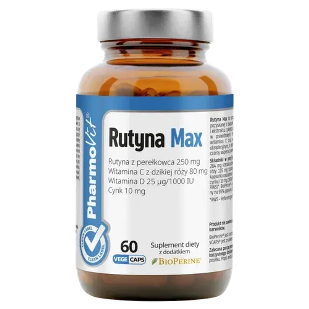 Диетическая добавка Pharmovit Rutin Max, 60 капсул