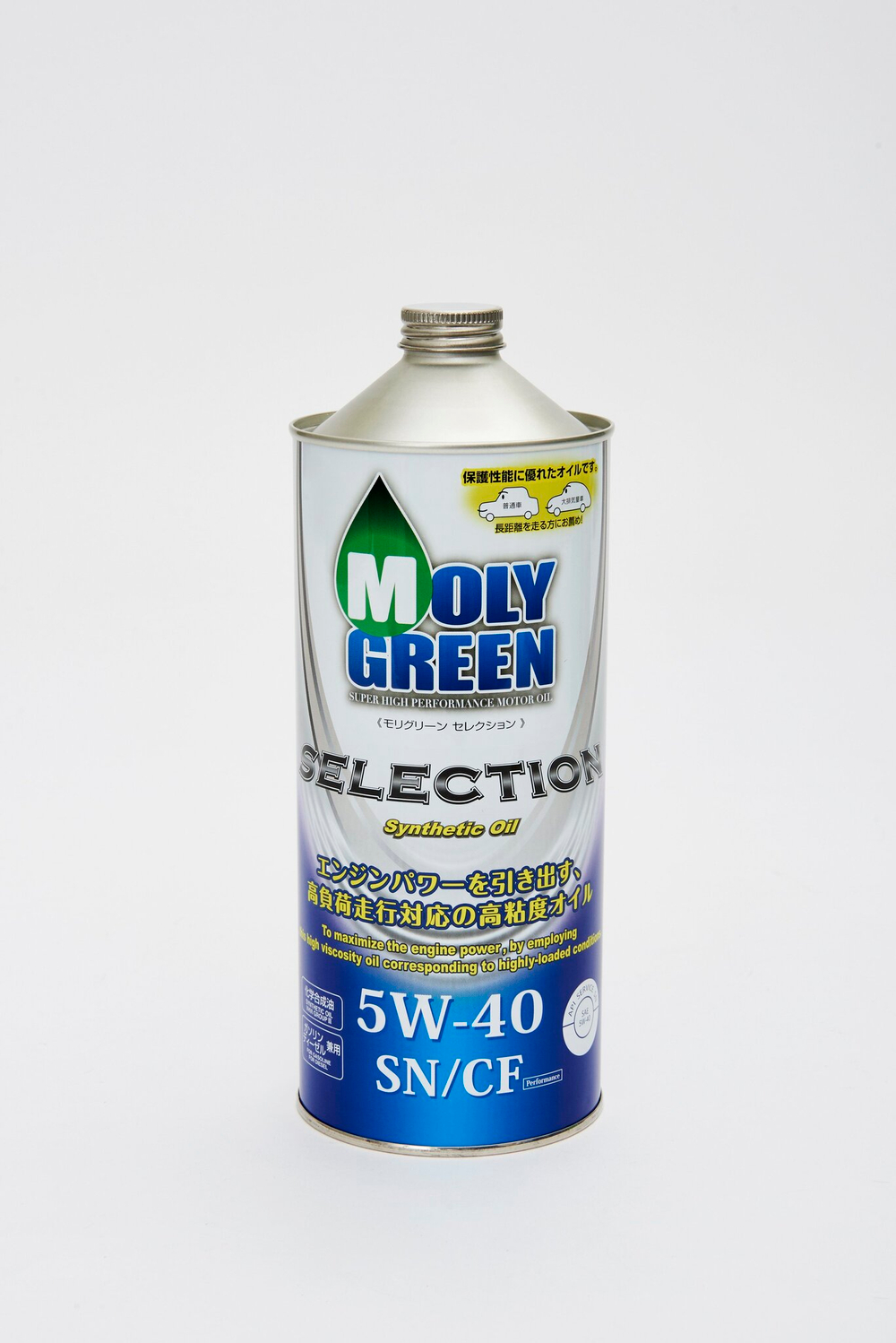 Моторное масло MolyGreen Selection SN･CF 5W-40 1л