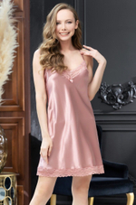 Соблазнительная сорочка Valentino с кружевной отделкой