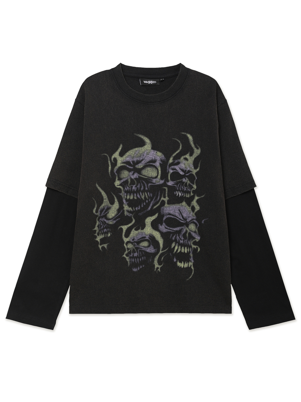 Мужской Лонгслив Skull T-age