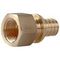 Муфта VARMEGA Slide-fit переходная (переходник) ВР, 20х1/2quot;, аксиальная, латунь, VM51313