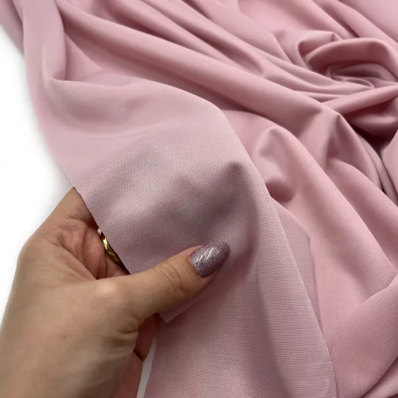 Ткань бельевая утягивающая, пыльно-розовая (цв. 019), Lauma