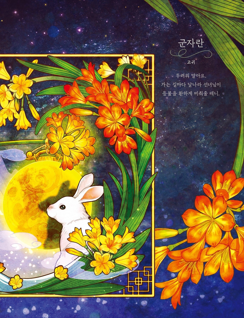 Girls and flowers. Part 1. Coloring Book