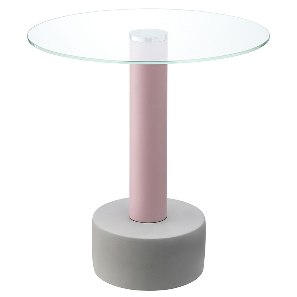 Столик кофейный Hem, 48 см, розовый