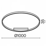 Подвесной светильник Maytoni Rim MOD058PL-L54WK