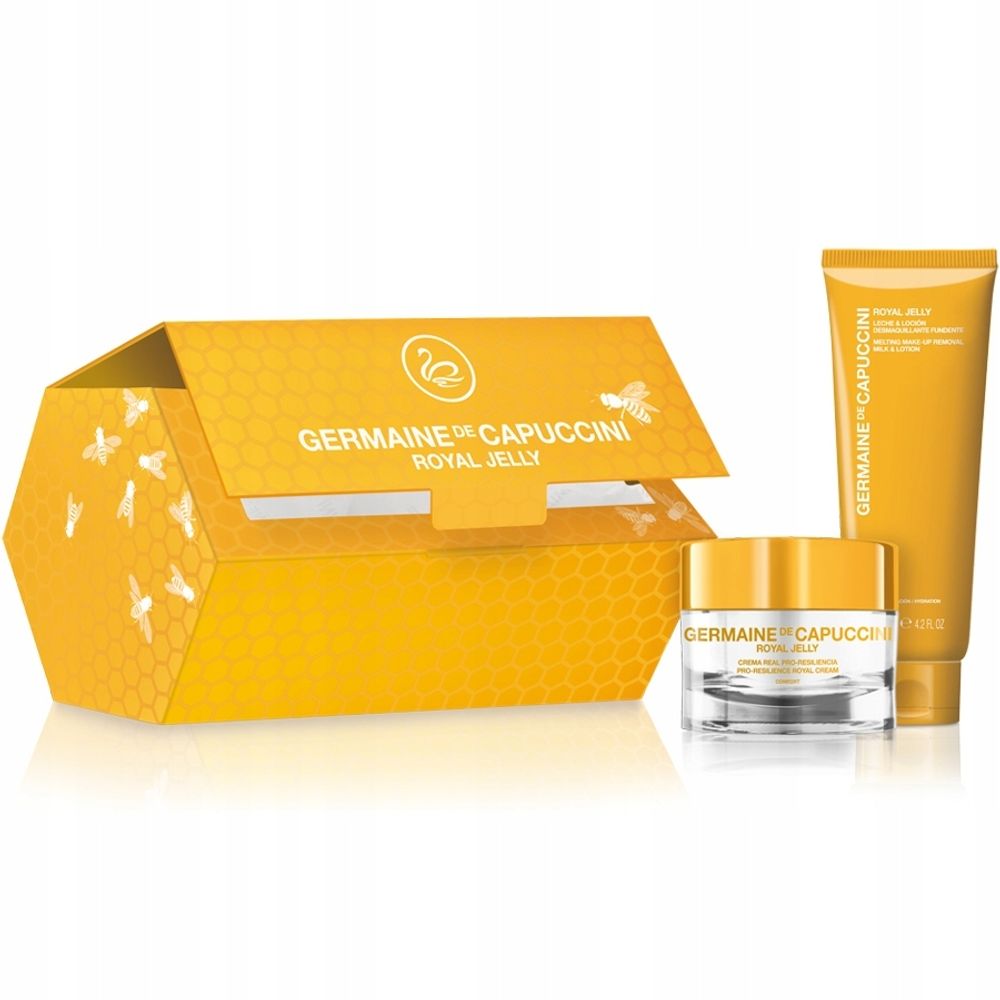 GERMAINE DE CAPUCCINI Royal Jelly Comf Cr 50 ml+Milk &amp;Lot 125ml