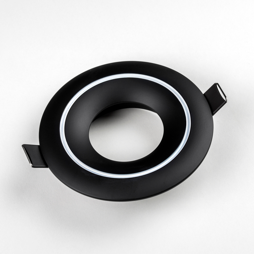 010013 Светильник LEVIGO MR16/HP16 ЧЕРНЫЙ МАТОВЫЙ/БЕЛЫЙ