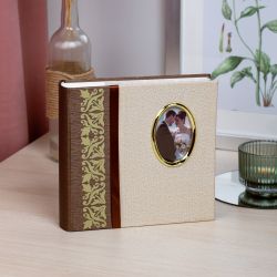 Фотоальбом Image Art IA-BBM46200 серия 117 свадебный с кармашками книжный переплёт 10х15 50 листов 200 фото | Image Art