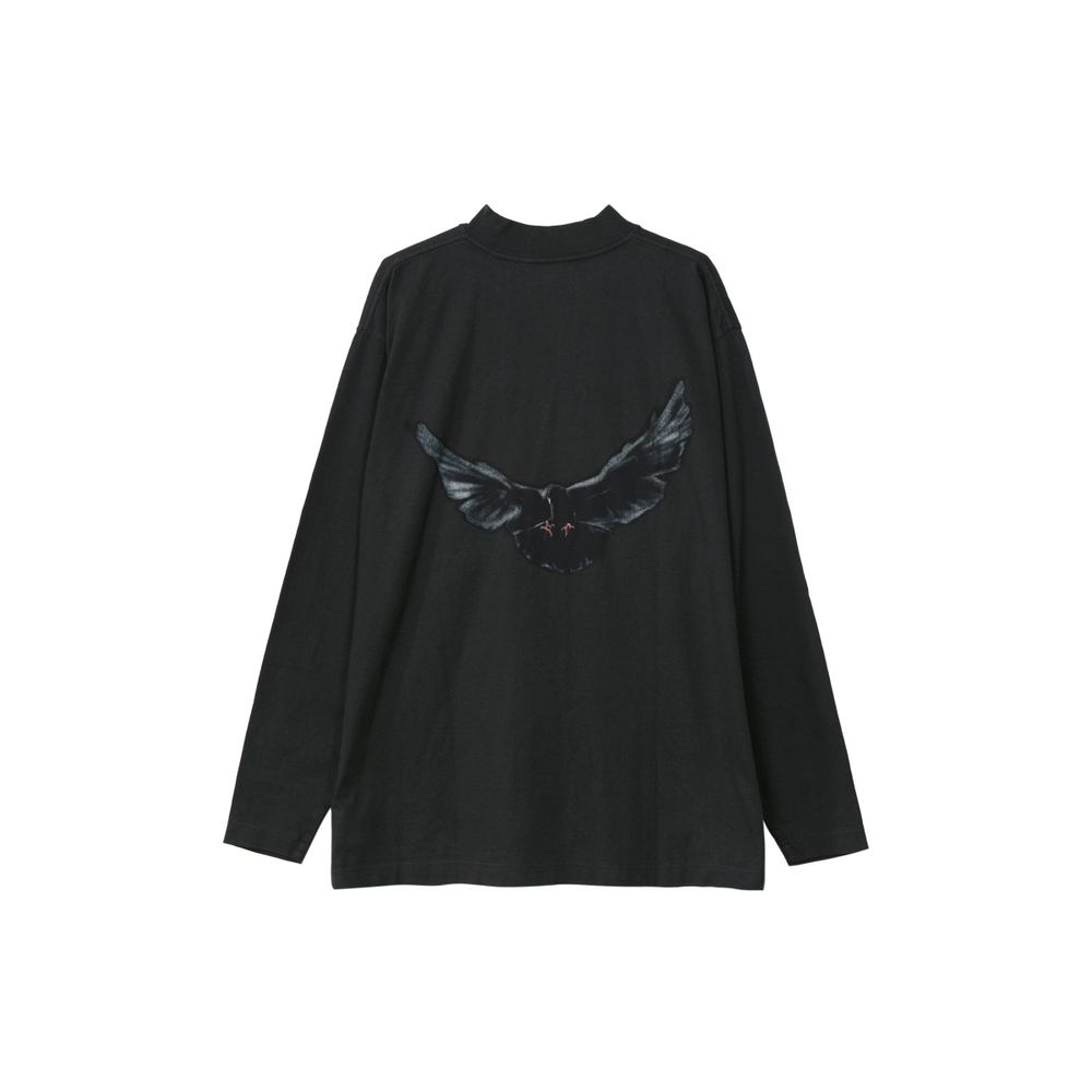 YEEZY x Gap x Balenciaga Dove Longsleeve Tee, черный