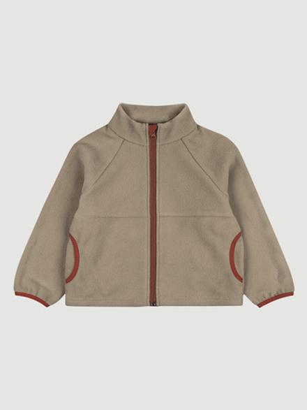 Флисовая куртка на молнии Mjölk Кофе с молоком