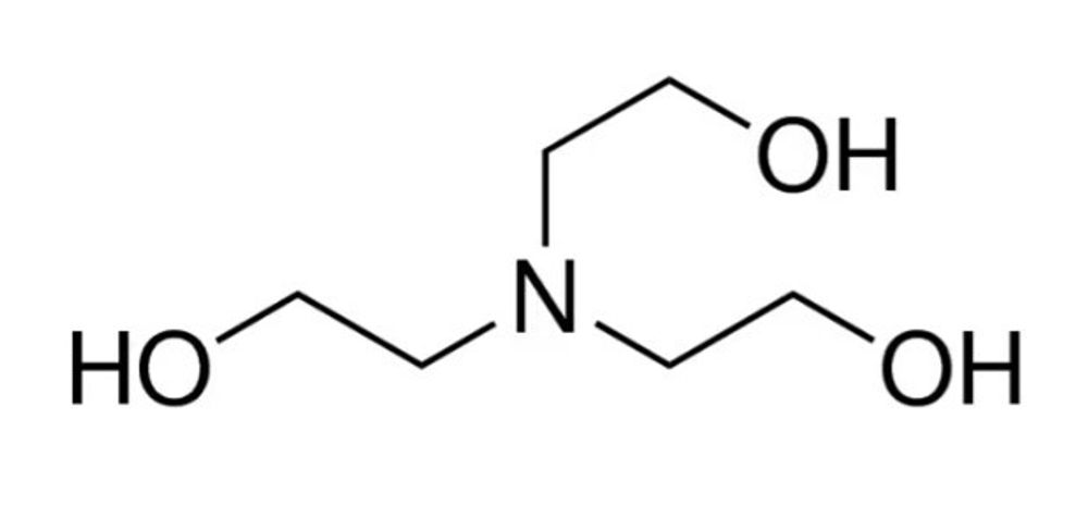 Триэтаноламин формула структура