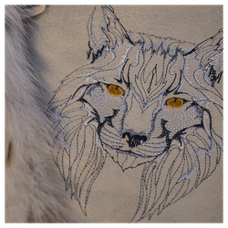 Жилет из меха рыси «Рысяйка косматая»