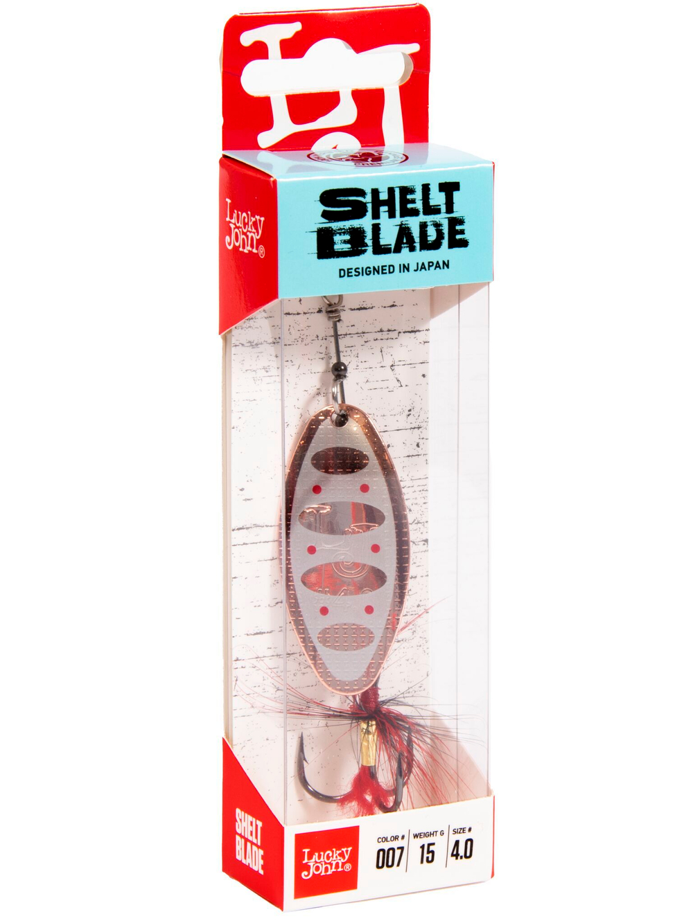 Блесна вращ. Lucky John SHELT BLADE 4 15,0г 007
