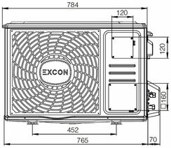 Настенный кондиционер Excon CR-01-0511