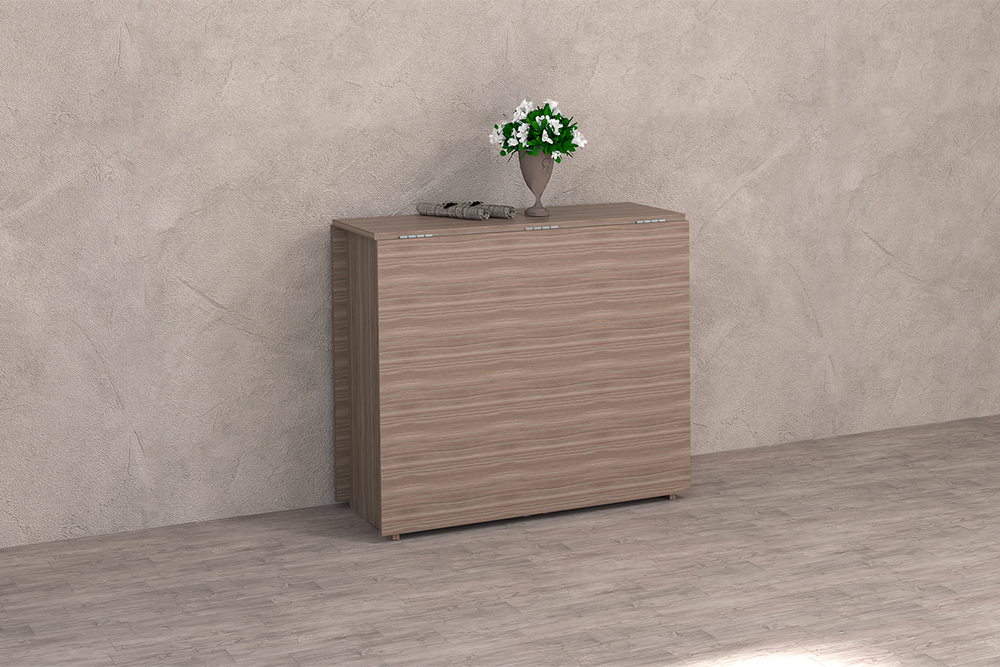 Стол-книжка 173x83x75 Ясень темный, Дисконт (Невозвратный товар!)