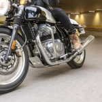 Дуги безопасности Royal Enfield Silver Large Engine Guards - Interceptor 650, Continental GT 650, Bear 650, 1990504