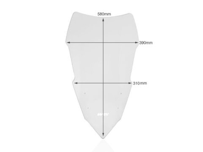 WRS Touring Ветровое стекло Yamaha MT-09 Tracer (2015-2017) прозрачное