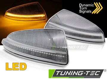 Динамические указатели поворота на зеркала заднего вида  MIRROR WHITE LED SEQ fits MERCEDES VITO W204 W164
