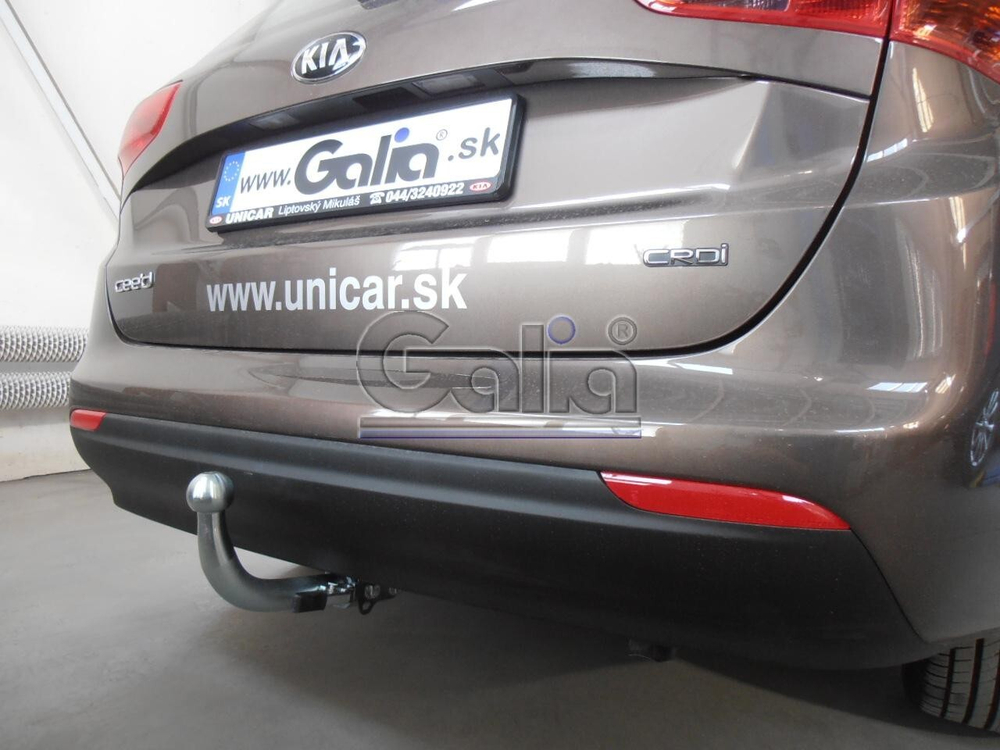 Фаркоп оцинкованный Galia H088C для Hyundai i30 универсал 2012-2018, Kia Ceed универсал 2012-2018(паспорт и сертификат в комплекте)(без электрики)