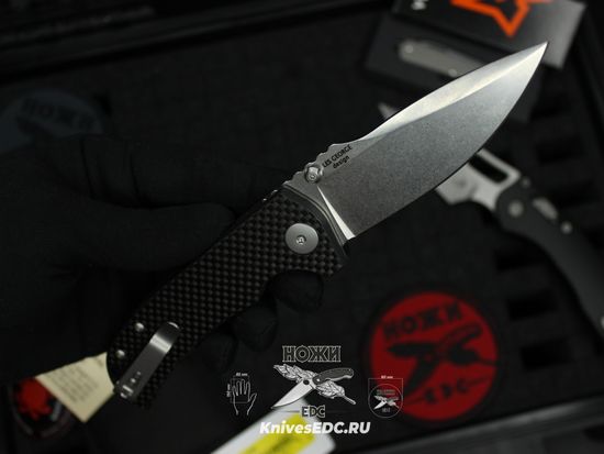 Складной нож Spartan Blades ASTOR SB/SF8CF c клинком из стали CTS-XHP, рукоять карбон / G10
