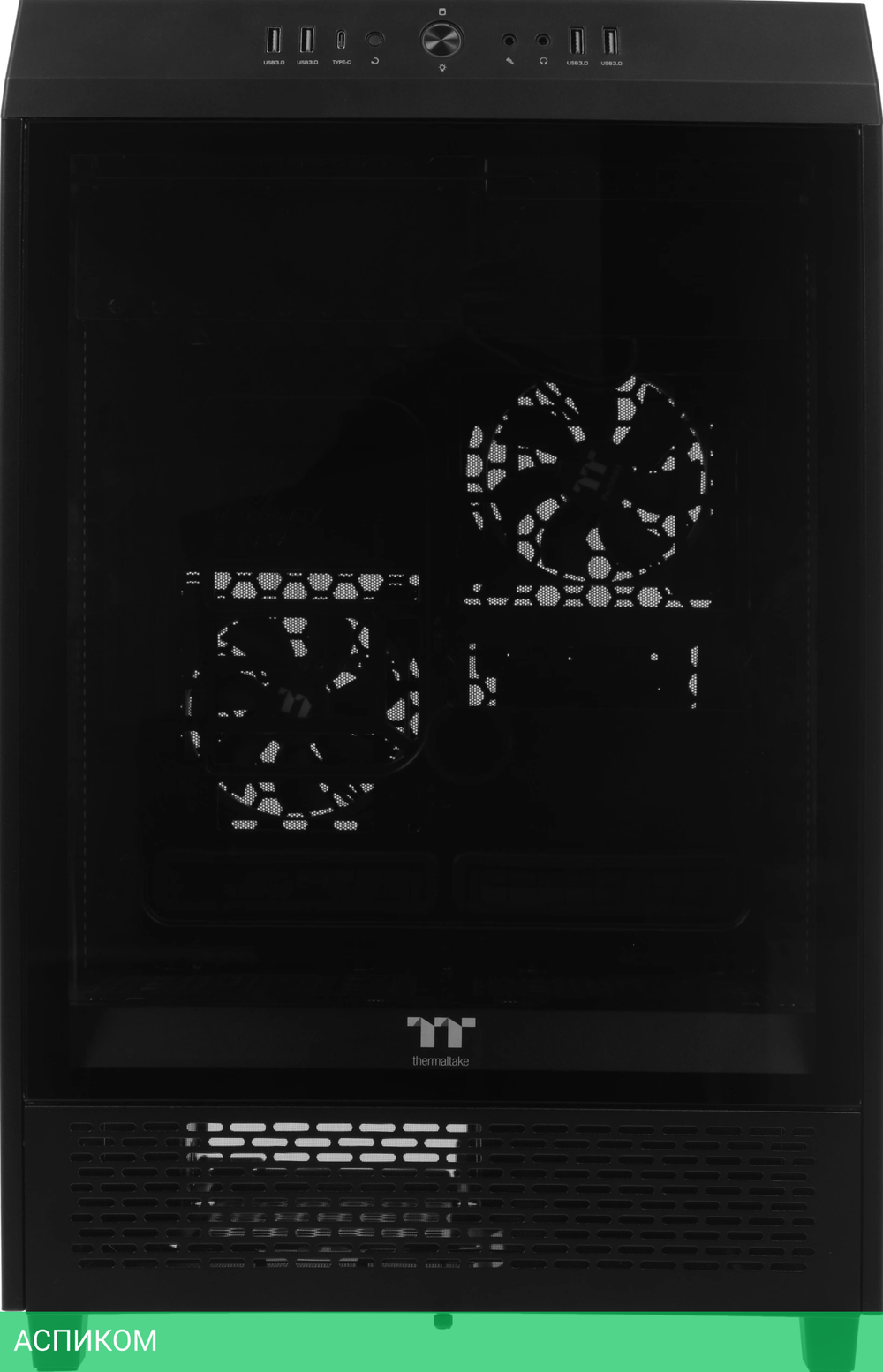 Корпус Thermaltake TheTower 500 Black без БП (CA-1X1-00M1WN-00)