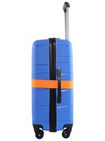 Чемодан 463 / С ремнем / Полипропилен