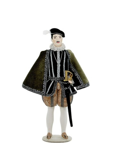 Кукла коллекционная 1639 Потешного промысла Французский король Карл IX