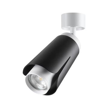 370828 OVER NT22 404 черный Светильник накладной IP20 GU10 9W 220V TULIP