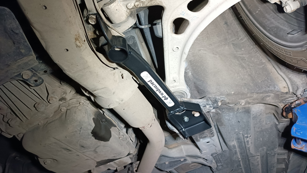 Усилители жесткости передние нижние боковые Subaru Levorg, Subaru XV 1 ДОрест (GP), Subaru Forester 4 (SJ) (ПОД ЗАКАЗ)