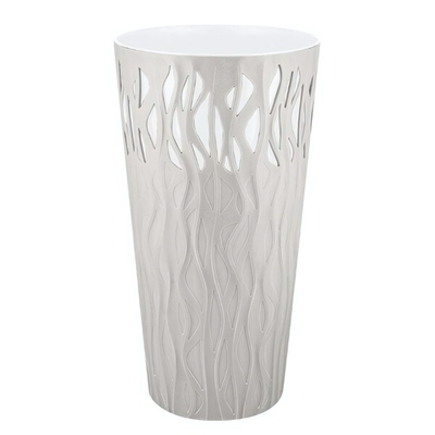 Горшок для цветов InGreen Winds D 340мм/40 л с дренажной вставкой 18,7л белоснежный жасмин